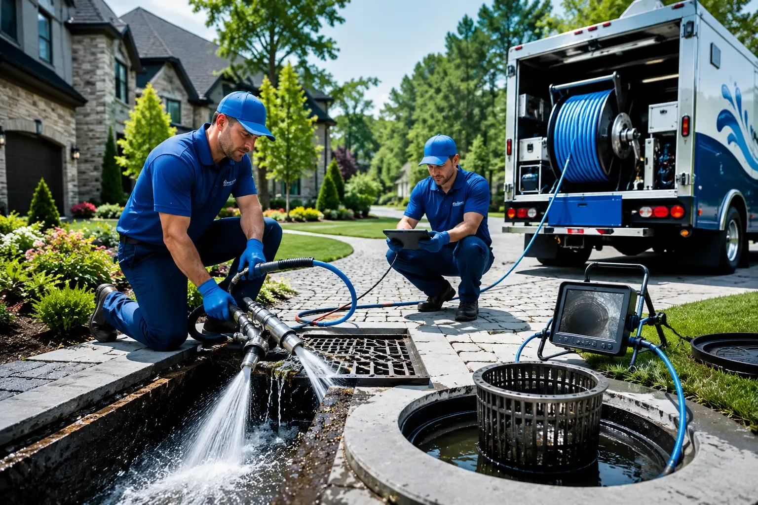 Local outdoor drain cleaning professionals in Wilkesville, OH