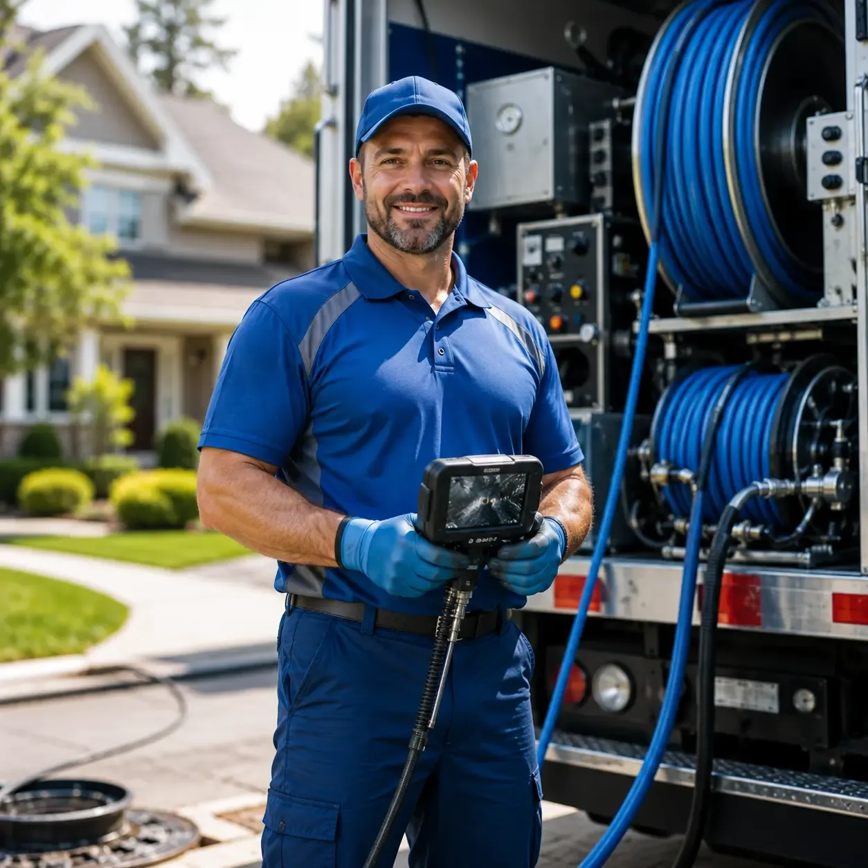 Local outdoor drain cleaning specialists in Wilkesville, OH